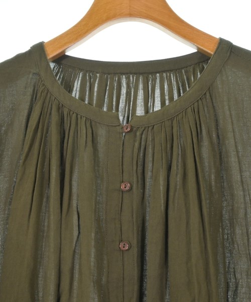 SOIL（ソイル）シャツワンピース カーキ サイズ:1(S位) レディース/2200647228067