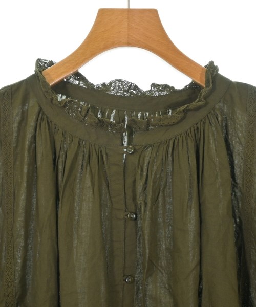 SOIL（ソイル）ブラウス カーキ サイズ:2(M位) レディース/2200647228074