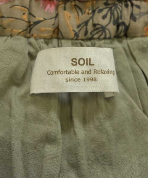 SOIL（ソイル）ロング・マキシ丈スカート 茶 サイズ:2(M位) レディース/2200641383052