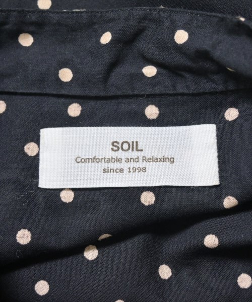 SOIL（ソイル）シャツワンピース 黒 サイズ:2(M位) レディース/2200704260078