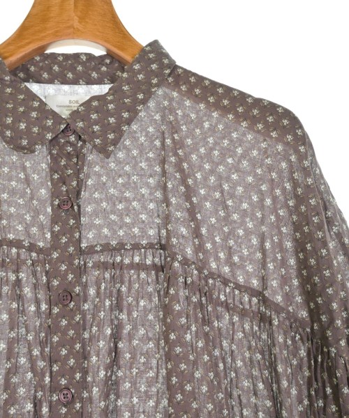 SOIL（ソイル）ワンピース 茶 サイズ:2(M位) レディース/2200666402028