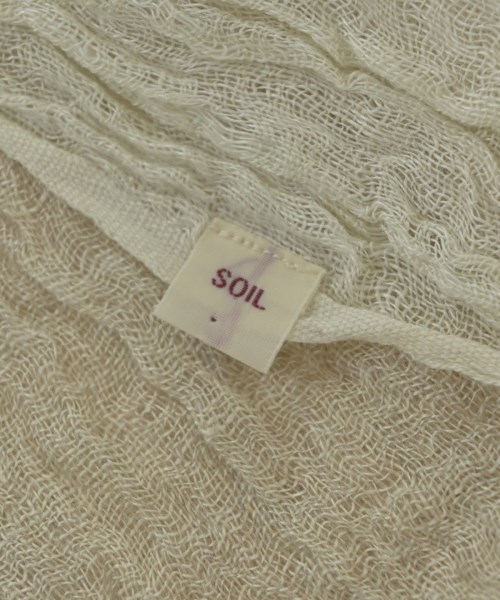 SOIL（ソイル）マフラー 白 サイズ:- レディース/2200716205432