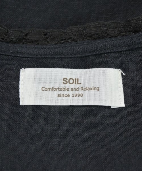 SOIL（ソイル）ブラウス 黒 サイズ:1(S位) レディース/2200682973021