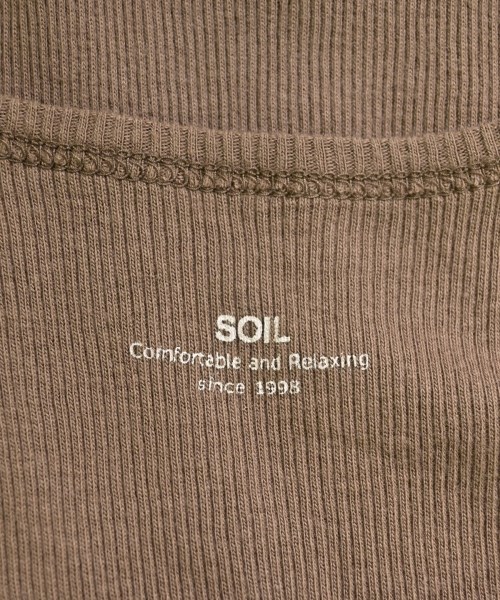 SOIL（ソイル）タンクトップ 茶 サイズ:F レディース/2200685469040