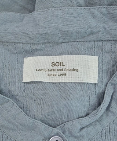 SOIL（ソイル）カジュアルシャツ 青 サイズ:1(S位) レディース/2200686613039