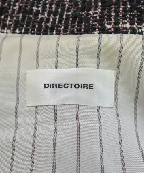 DIRECTOIRE（ディレクトワール）ピーコート 黒 サイズ:38(M位) レディース/2200728647015