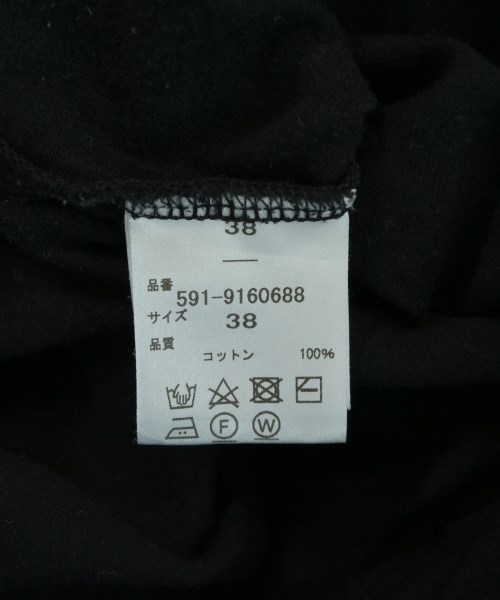 DIRECTOIRE（ディレクトワール）Tシャツ・カットソー 黒 サイズ:38(M位) レディース/2200716842606