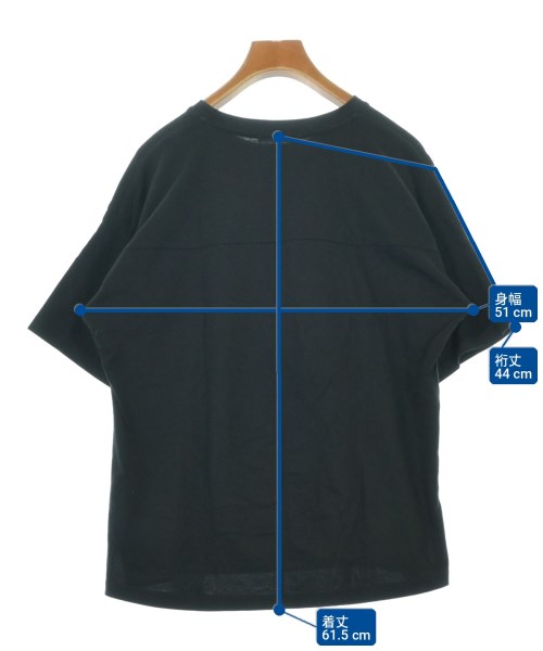 DIRECTOIRE（ディレクトワール）Tシャツ・カットソー 黒 サイズ:38(M位) レディース/2200716842606