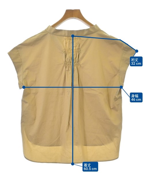 DIRECTOIRE（ディレクトワール）ブラウス ベージュ サイズ:38(M位) レディース/2200690691047