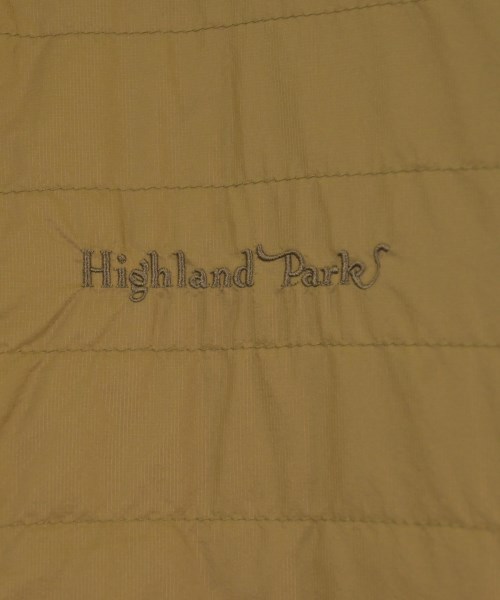 Highland Park（ハイランドパーク）ダウンジャケット/ダウンベスト ベージュ サイズ:L メンズ/2200620963244
