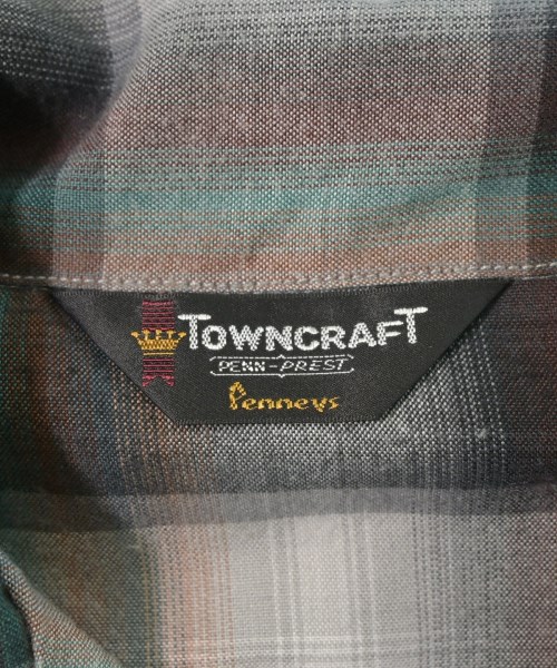 TOWNCRAFT（タウンクラフト）カジュアルシャツ グレー サイズ:L メンズ/2200621396010