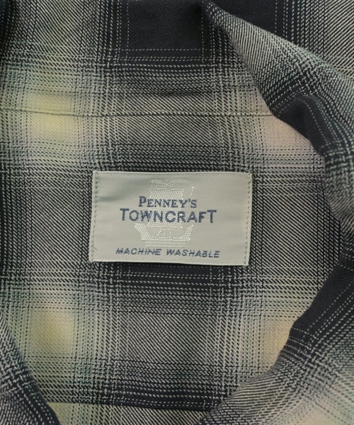 TOWNCRAFT（タウンクラフト）カジュアルシャツ 黒 サイズ:L メンズ/2200628607058