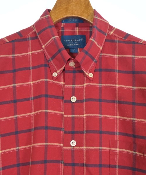 TOWNCRAFT（タウンクラフト）カジュアルシャツ 赤 サイズ:L メンズ/2200632017058