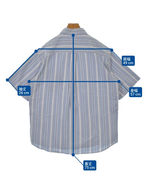 TOWNCRAFT（タウンクラフト）カジュアルシャツ 青 サイズ:M メンズ/2200618009046