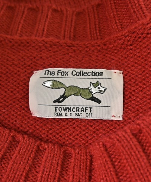 TOWNCRAFT（タウンクラフト）ニット・セーター 赤 サイズ:F レディース/2200601059867