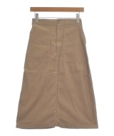 TOWNCRAFT（タウンクラフト）ひざ丈スカート 茶 サイズ:-(M位) レディース/2200614384017