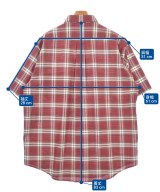 TOWNCRAFT（タウンクラフト）カジュアルシャツ 赤 サイズ:L メンズ/2200617751045