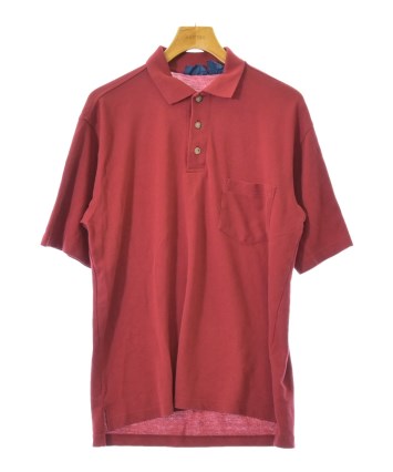TOWNCRAFT（タウンクラフト）ポロシャツ 赤 サイズ:ML メンズ