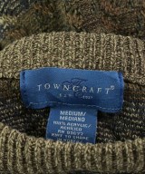 TOWNCRAFT（タウンクラフト）ニット・セーター 茶 サイズ:M メンズ/2200701235116