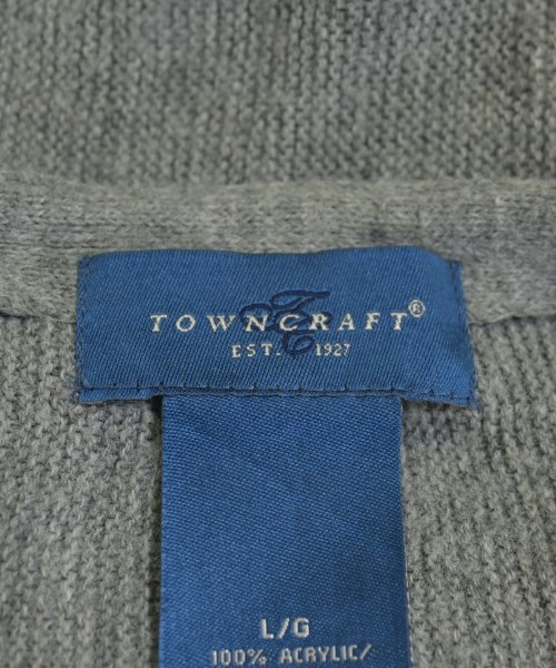 TOWNCRAFT（タウンクラフト）カーディガン グレー サイズ:L メンズ/2200701866013
