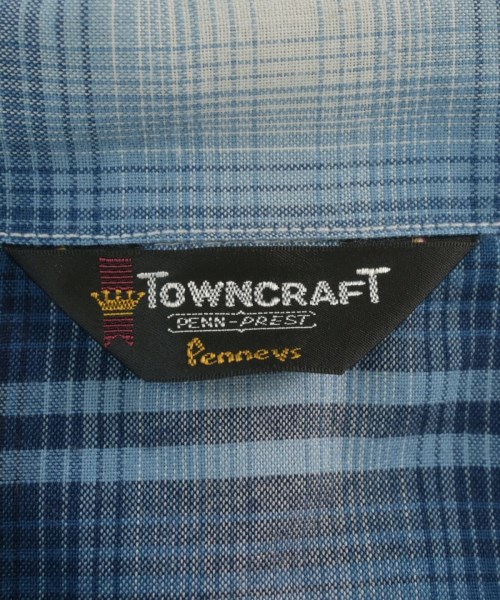 TOWNCRAFT（タウンクラフト）カジュアルシャツ 青 サイズ:M メンズ/2200662396109