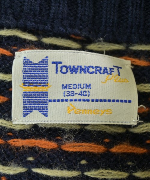 TOWNCRAFT（タウンクラフト）カーディガン 紺 サイズ:M レディース/2200719754128