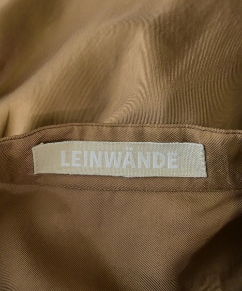 LEINWANDE（ラインヴァンド）ワンピース 茶 サイズ:F レディース/2200634954047