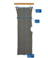 LEINWANDE（ラインヴァンド）ロング・マキシ丈スカート グレー サイズ:F レディース/2200638314021