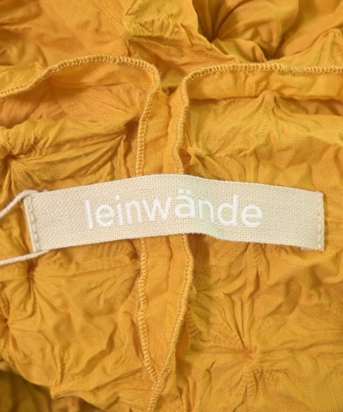 LEINWANDE（ラインヴァンド）ブラウス 黄 サイズ:F レディース/2200638314397
