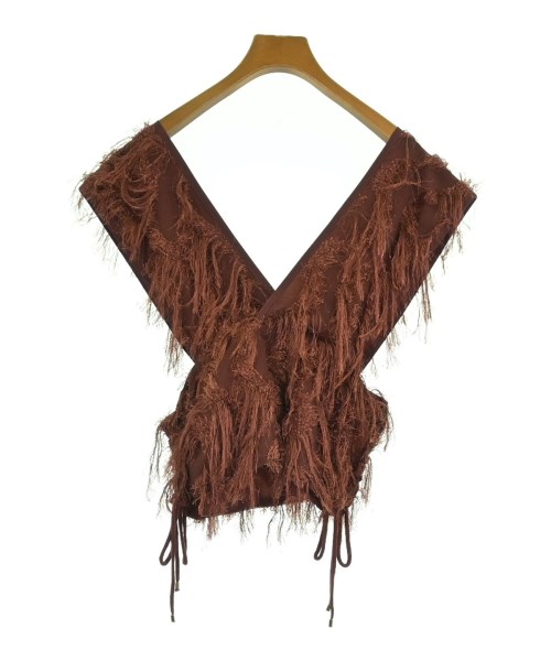 LEINWANDE（ラインヴァンド）ブラウス 茶 サイズ:F レディース/2200638314403