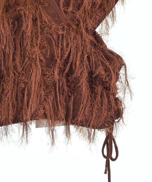 LEINWANDE（ラインヴァンド）ブラウス 茶 サイズ:F レディース/2200638314403