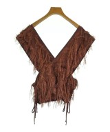 LEINWANDE（ラインヴァンド）ブラウス 茶 サイズ:F レディース/2200638314403