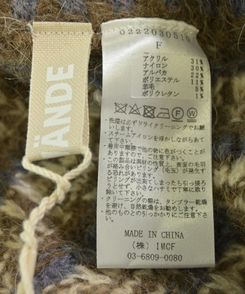 LEINWANDE（ラインヴァンド）その他 茶 サイズ:F レディース/2200638314595