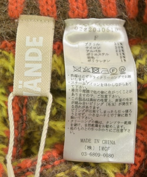 LEINWANDE（ラインヴァンド）その他 オレンジ サイズ:F レディース/2200638314625