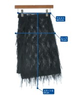 LEINWANDE（ラインヴァンド）ひざ丈スカート 黒 サイズ:F レディース/2200638314649