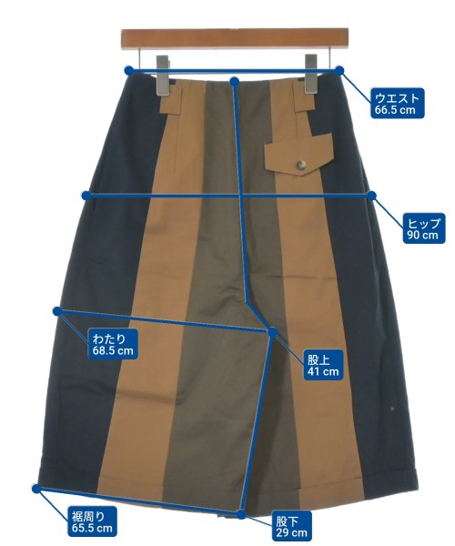 LEINWANDE（ラインヴァンド）ショートパンツ カーキ サイズ:M レディース/2200638314687