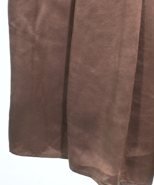 LEINWANDE（ラインヴァンド）ロング・マキシ丈スカート 茶 サイズ:F レディース/2200638314694