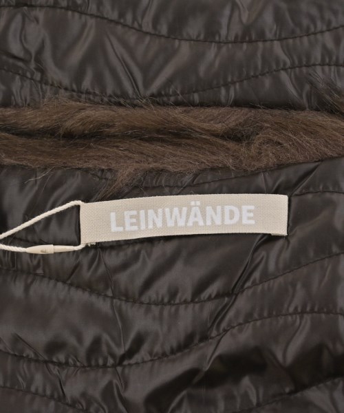 LEINWANDE（ラインヴァンド）ストール 茶 サイズ:F レディース/2200638314731