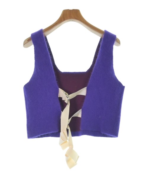LEINWANDE（ラインヴァンド）ベスト/ノースリーブ 紫 サイズ:F レディース/2200640651107