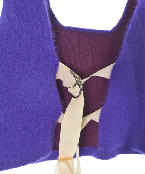 LEINWANDE（ラインヴァンド）ベスト/ノースリーブ 紫 サイズ:F レディース/2200640651107