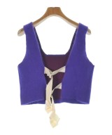 LEINWANDE（ラインヴァンド）ベスト/ノースリーブ 紫 サイズ:F レディース/2200640651107