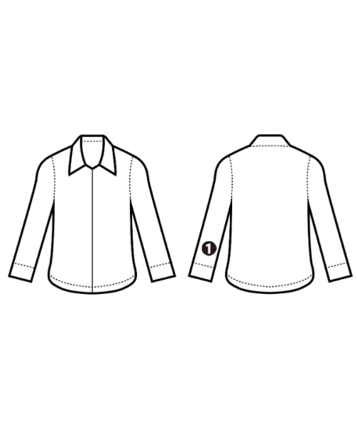 LEINWANDE（ラインヴァンド）カジュアルシャツ 茶 サイズ:F レディース/2200623797020