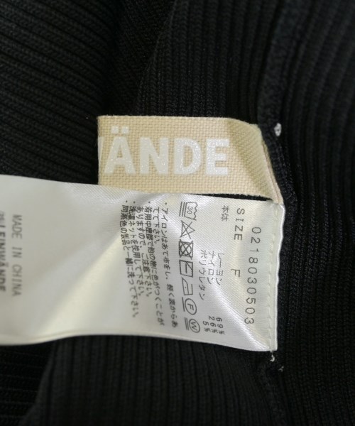 LEINWANDE（ラインヴァンド）ニット・セーター 黒 サイズ:F レディース/2200618369270