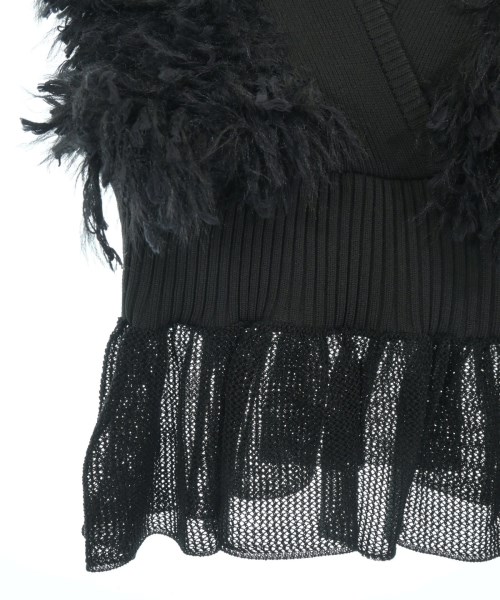 LEINWANDE（ラインヴァンド）ベスト 黒 サイズ:F レディース/2200617115014