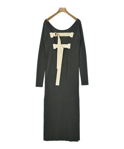 LEINWANDE（ラインヴァンド）ワンピース グレー サイズ:F レディース/2200670128013