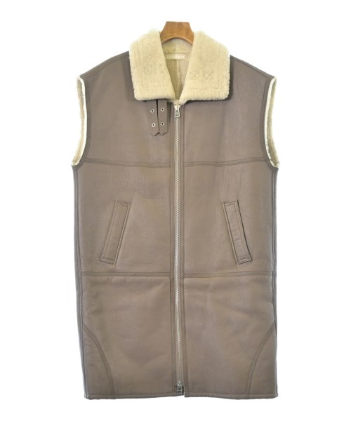 LEINWANDE(ラインヴァンド)ムートンコート 茶 サイズ:F/2200646928012