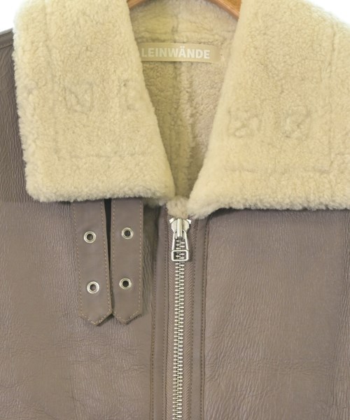 LEINWANDE（ラインヴァンド）ムートンコート 茶 サイズ:F レディース/2200646928012