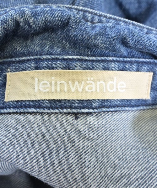 LEINWANDE（ラインヴァンド）カジュアルシャツ 青 サイズ:F レディース/2200646928272