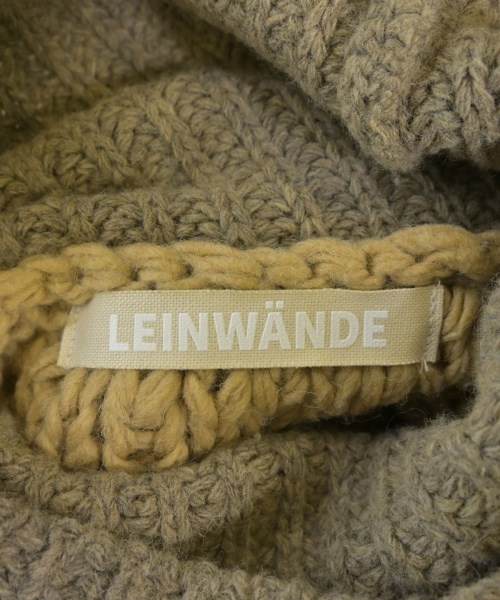 LEINWANDE（ラインヴァンド）ニット・セーター ベージュ サイズ:F レディース/2200700765010
