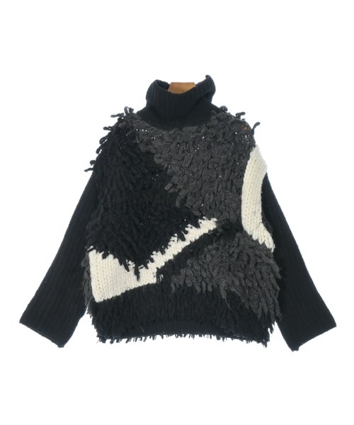 LEINWANDE(ラインヴァンド)ニット・セーター 黒 サイズ:F/2200657902025